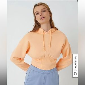 LA Hearts by PacSun Lounge Corset Hoodie NWT